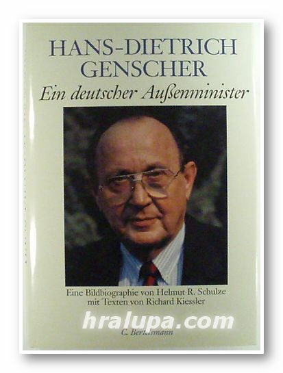 HANS-DIETRICH GENSCHER, HELMUT R. SCHULZE, RICHARD KIESSLER, Munchen 1990 г.