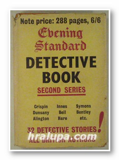 THE EVENING STANDART DETECTIVE BOOK, 2ND series, London 1951