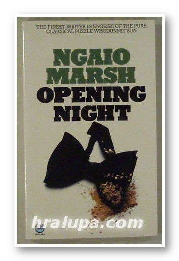 OPENING NIGHT, NGAIO MARSH, Glasgow 1983