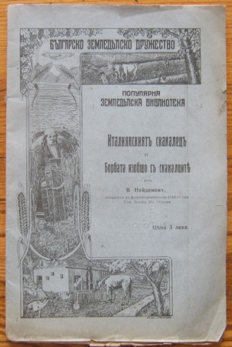 ИТАЛИЯНСКИЯТ СКАКАЛЕЦ И БОРБАТА ИЗОБЩО СЪС СКАКАЛЦИТЕ, В. НАЙДЕНОВ, 1920 Г.