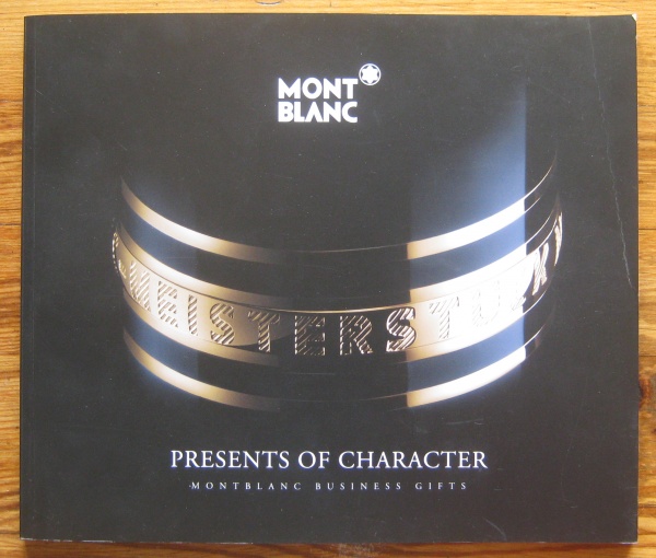 MONT BLANC, PRESENTS OF CHARACTER