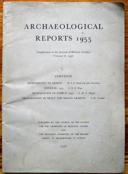 ARCHAEOLOGICAL REPORT 1955