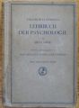 LEHRBUCH DER PSYCHOLOGIE, THEODOR ELSENHANS, 1939