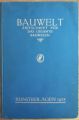 BAUWELT ZEITSCHRIFT FUR DAS GESAMTE BAUWESEN, 1925