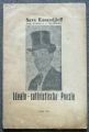 IDEALO- SATIRISTISCHE POESIE, SAVA KASANDJIEFF, 1936
