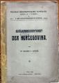 BEVOLKERUNGSDICHTIGKEIT DER HERCEGOVINA, 1903